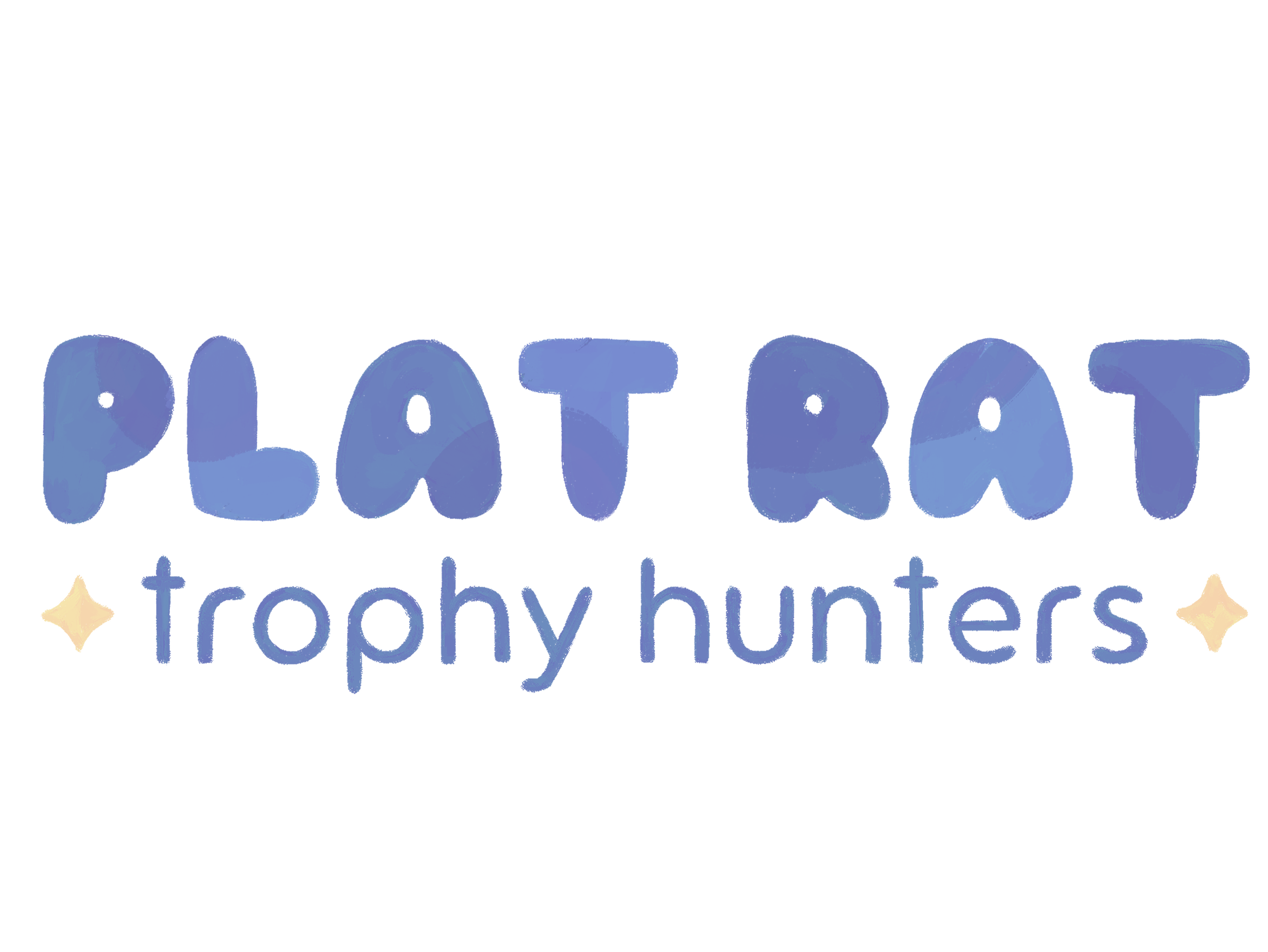 Plat Rat Trophy Hunters Text Logo