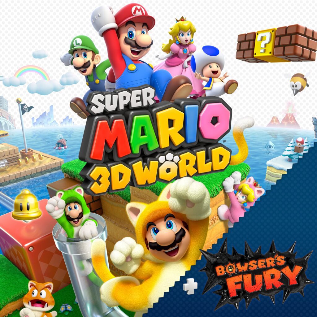 nintendo games for completionists: super mario 3d world bowser's fury