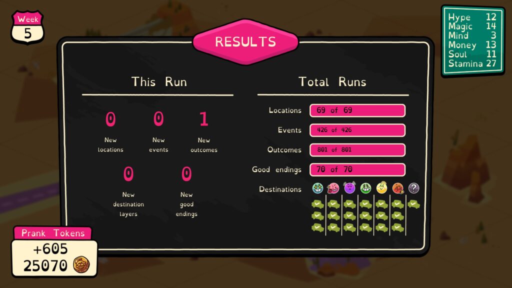 Monster Roadtrip: XXL Trophy Guide 5 Monster Roadtrip: XXL Trophy Guide: Results Screen