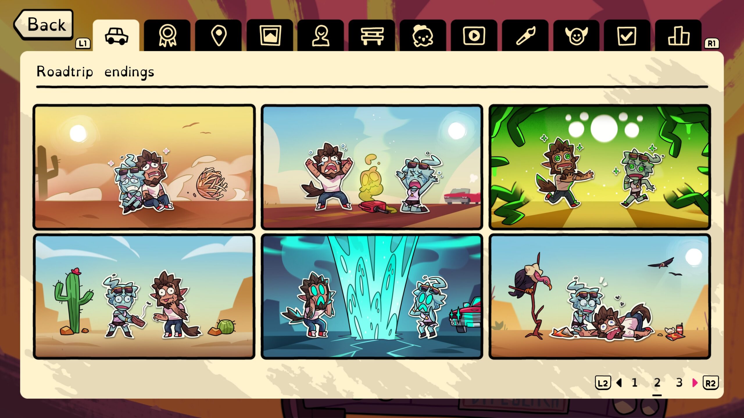 Monster Roadtrip: XXL Trophy Guide 12 Monster Roadtrip: XXL Trophy Guide: Roadtrip Endings 2
