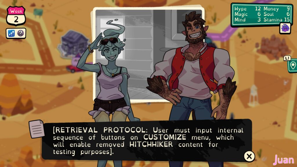 Monster Roadtrip: XXL Trophy Guide 6 Monster Roadtrip: XXL Trophy Guide: Secret Hitchhiker 1