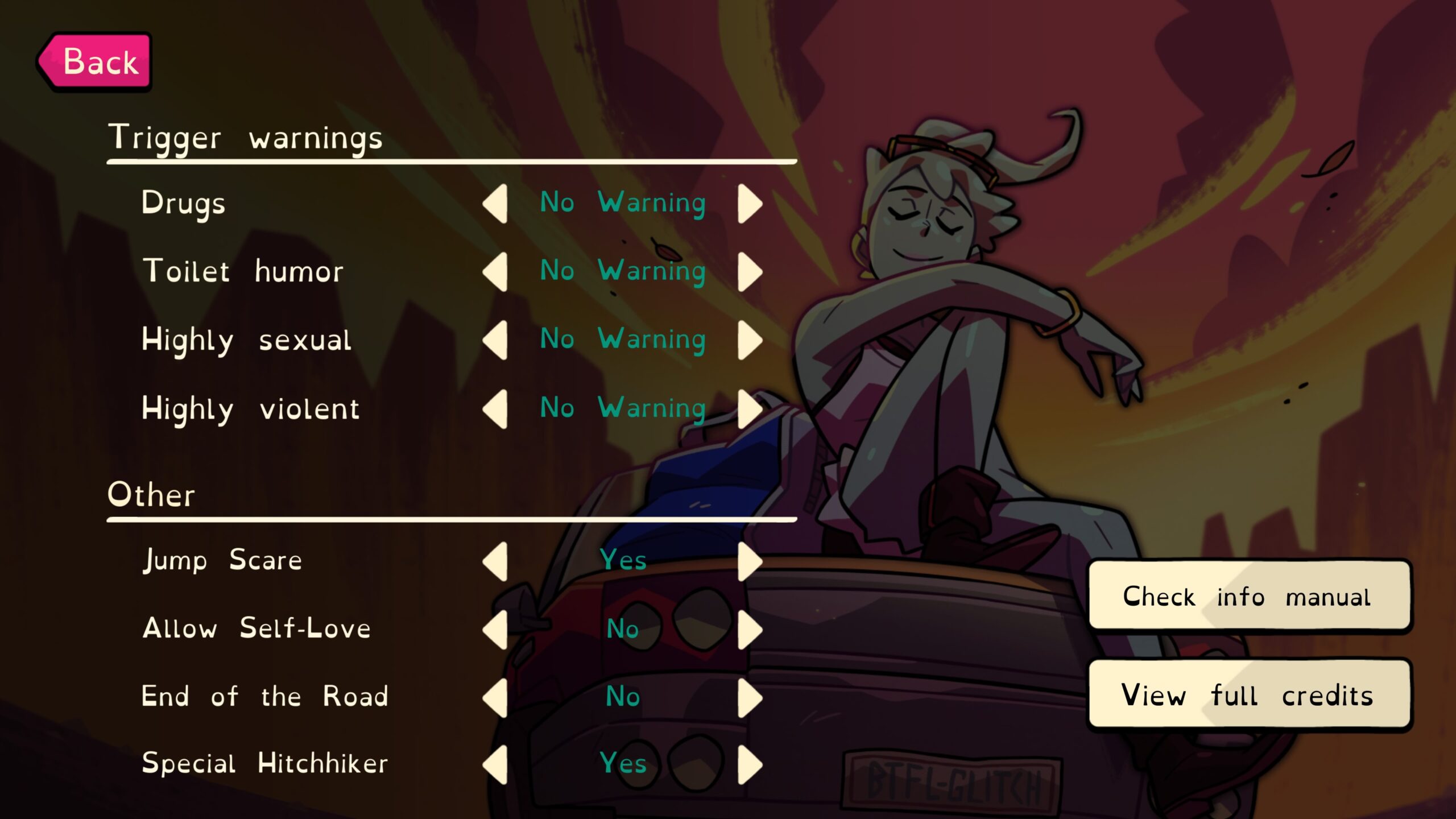 Monster Roadtrip: XXL Trophy Guide 3 Settings Menu scaled