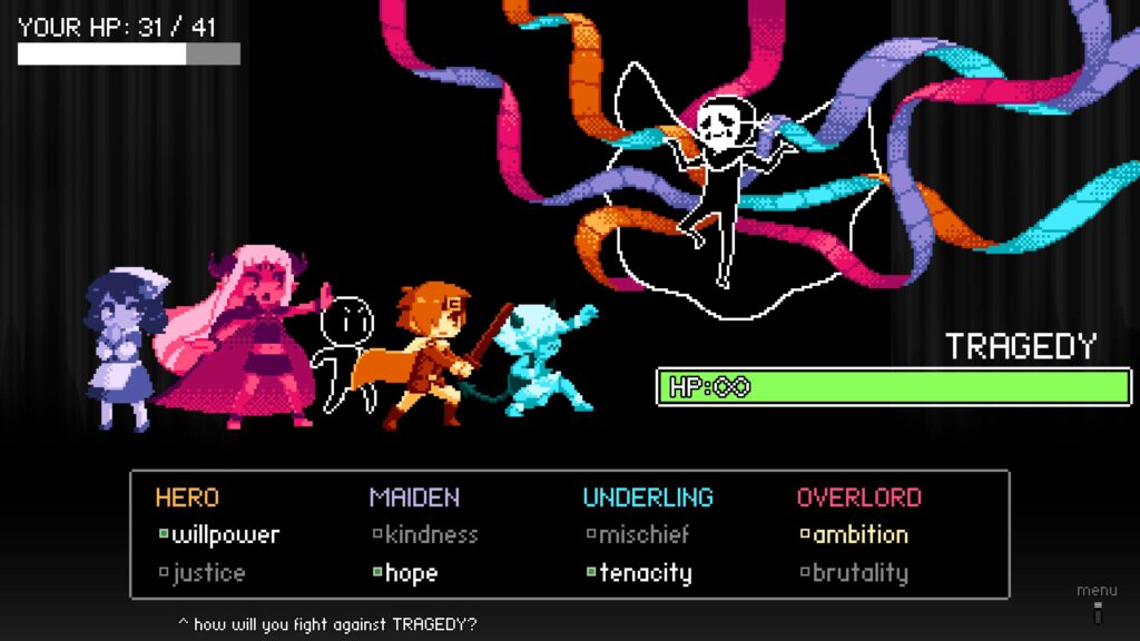 Bad End Theater — Be a Good Actor to Get All the Trophies 12 bad end theater: final battle