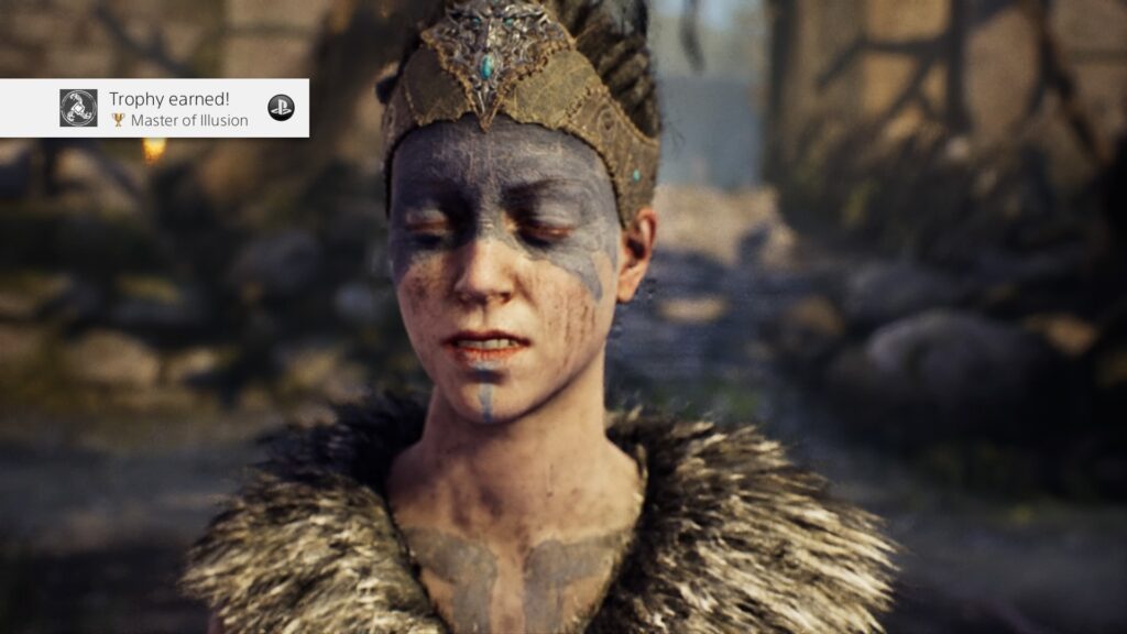 When Should You Retire as a Trophy Hunter? 2 when should you retire as a trophy hunter: hellblade senua's sacrifice screenshot