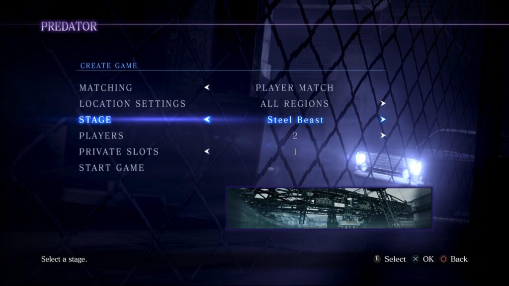 resident evil 6 predator