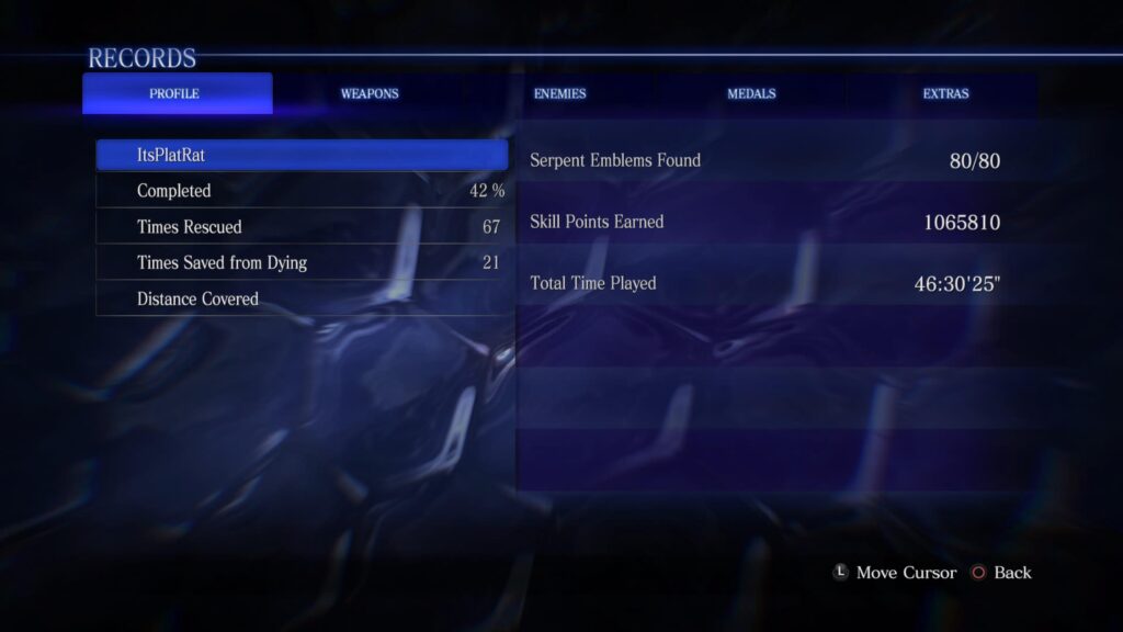 resident evil 6 records