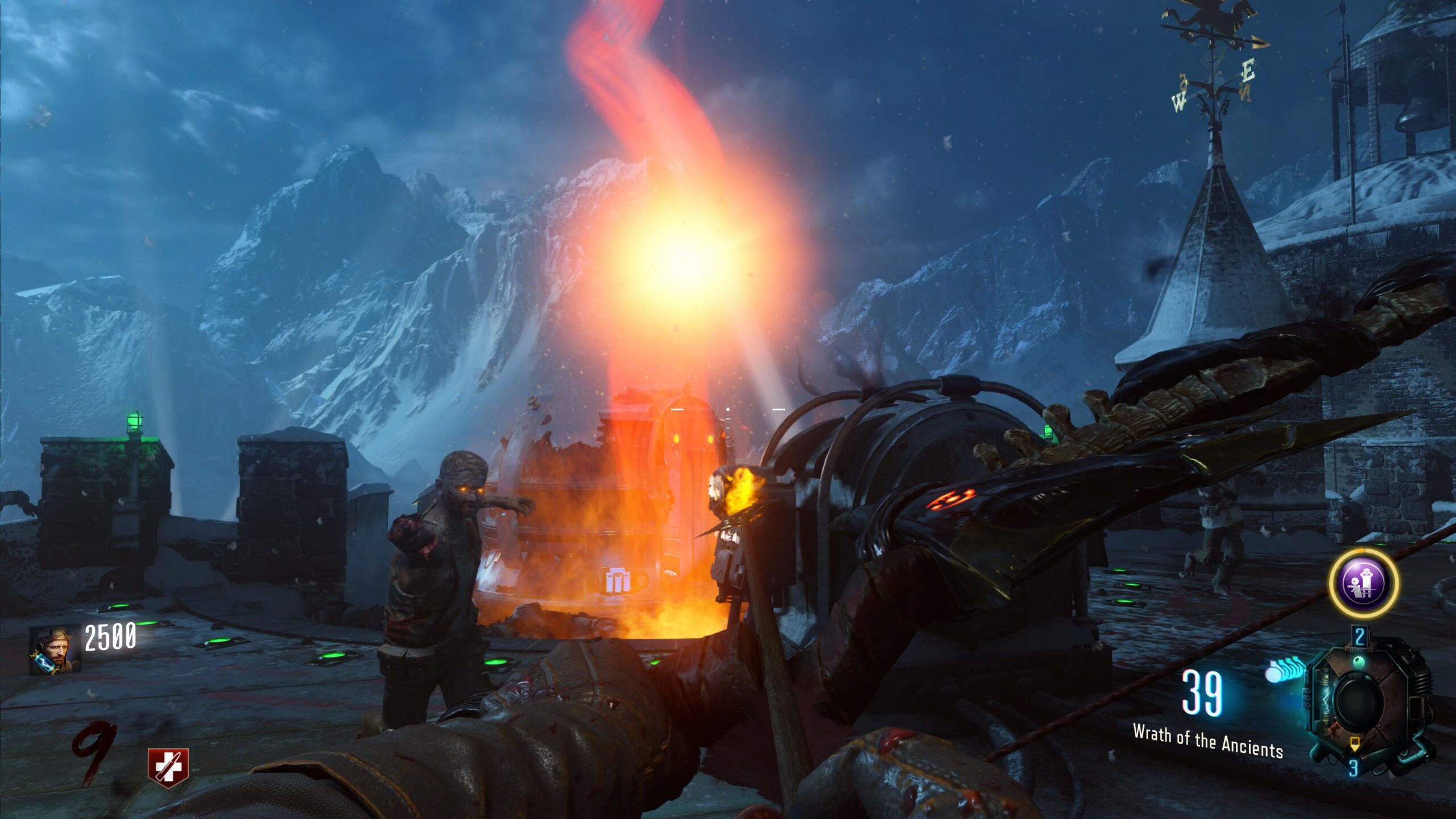 Fire Bow Fireball in the Sky Activated scaled