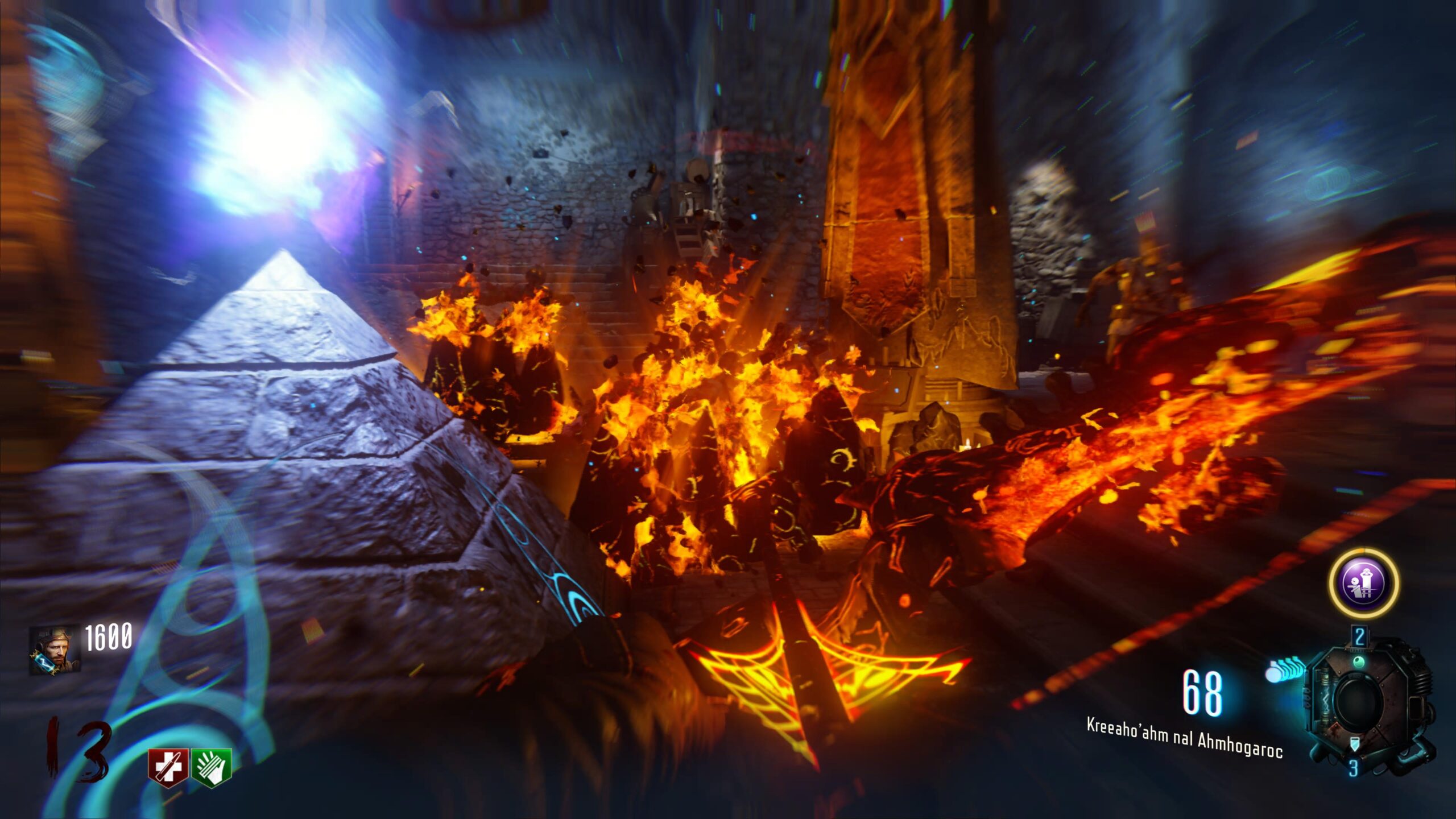 der eisendrache trophy guide: fire bow in use