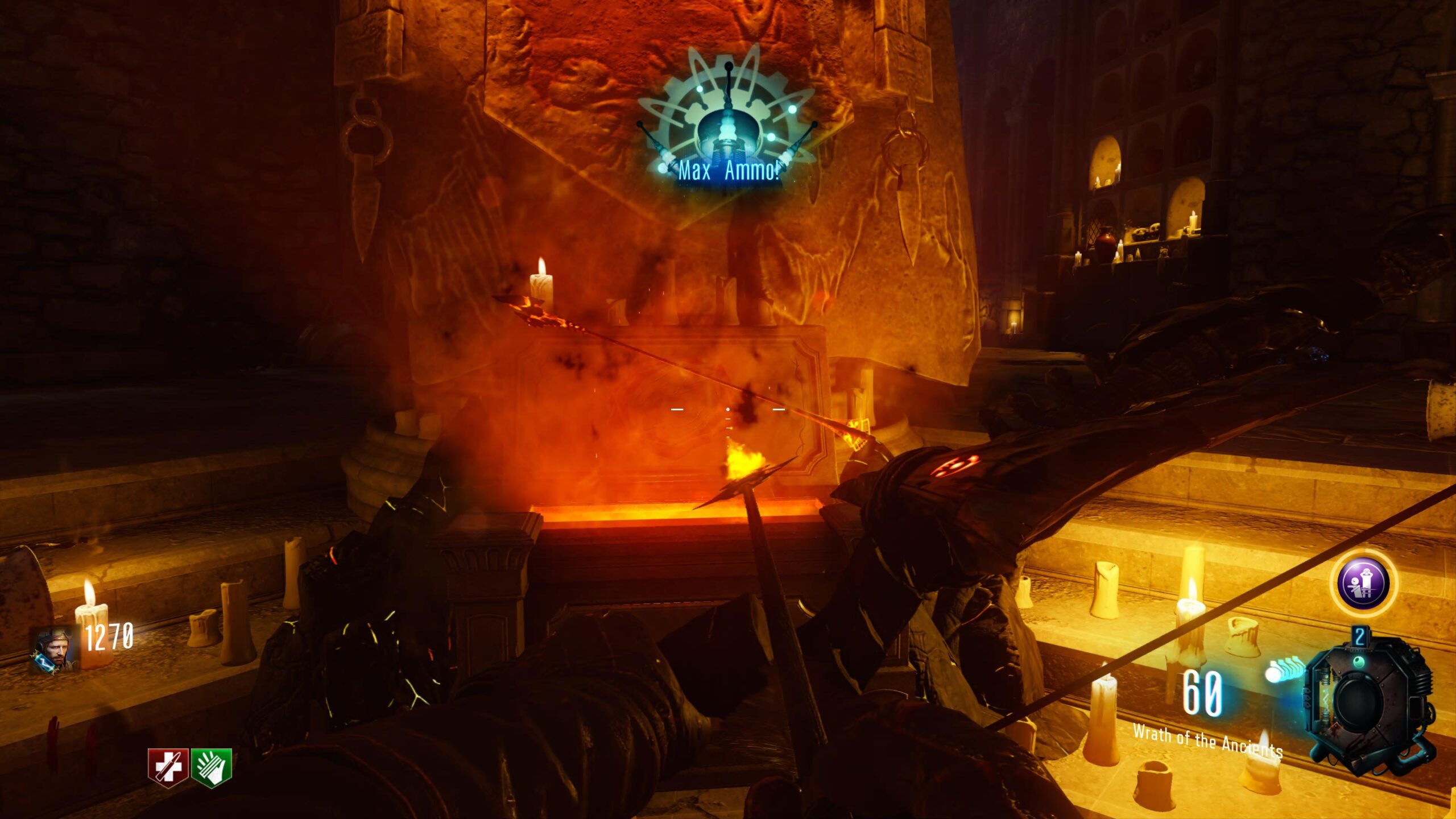 Fire Bow Place at Altar scaled