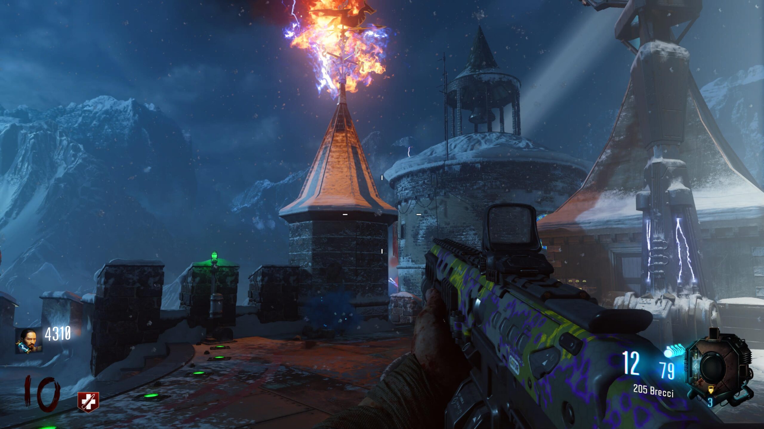 Storm Bow Electrified Weather Vane scaled