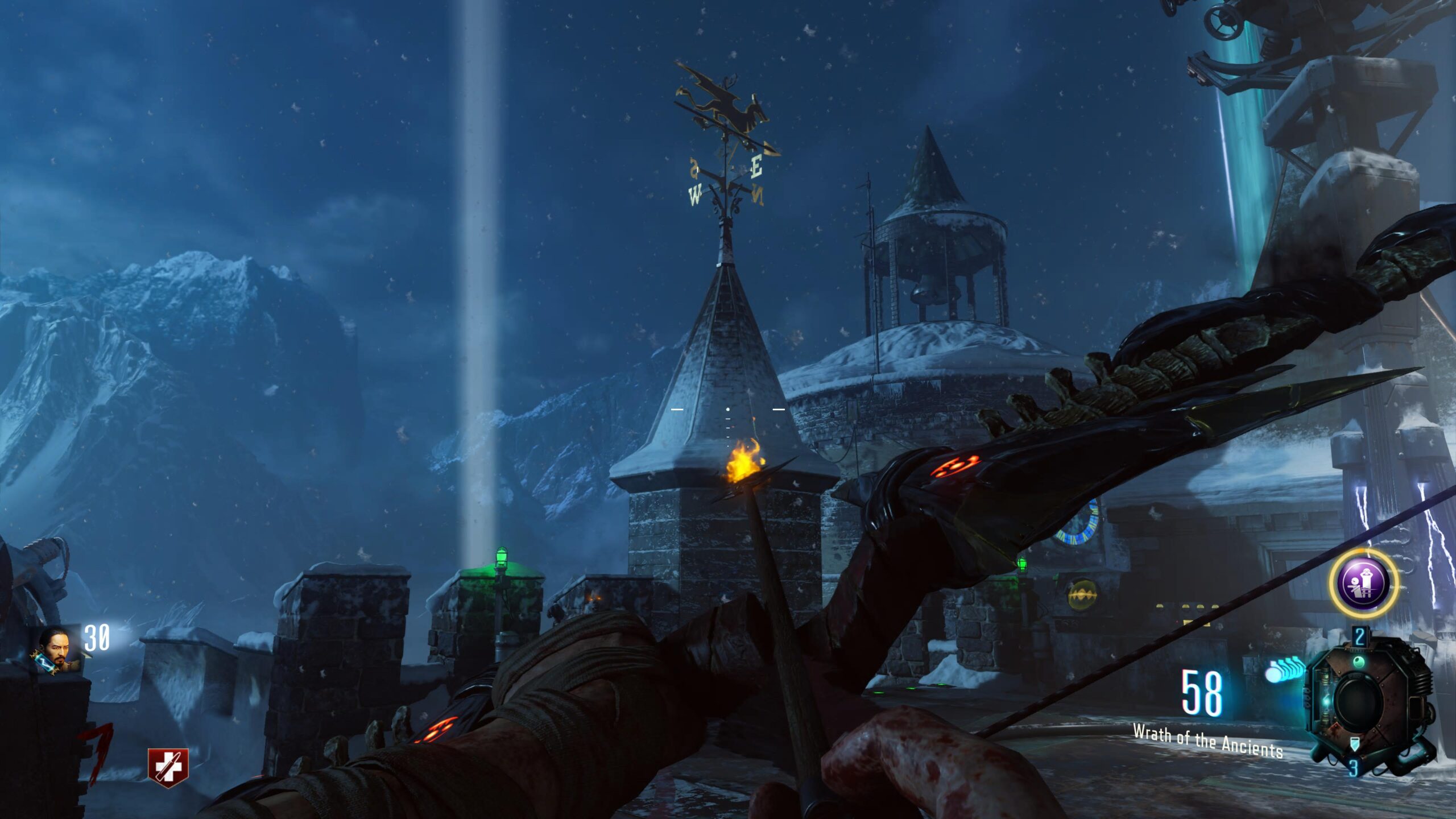 Storm Bow Weather Vane scaled