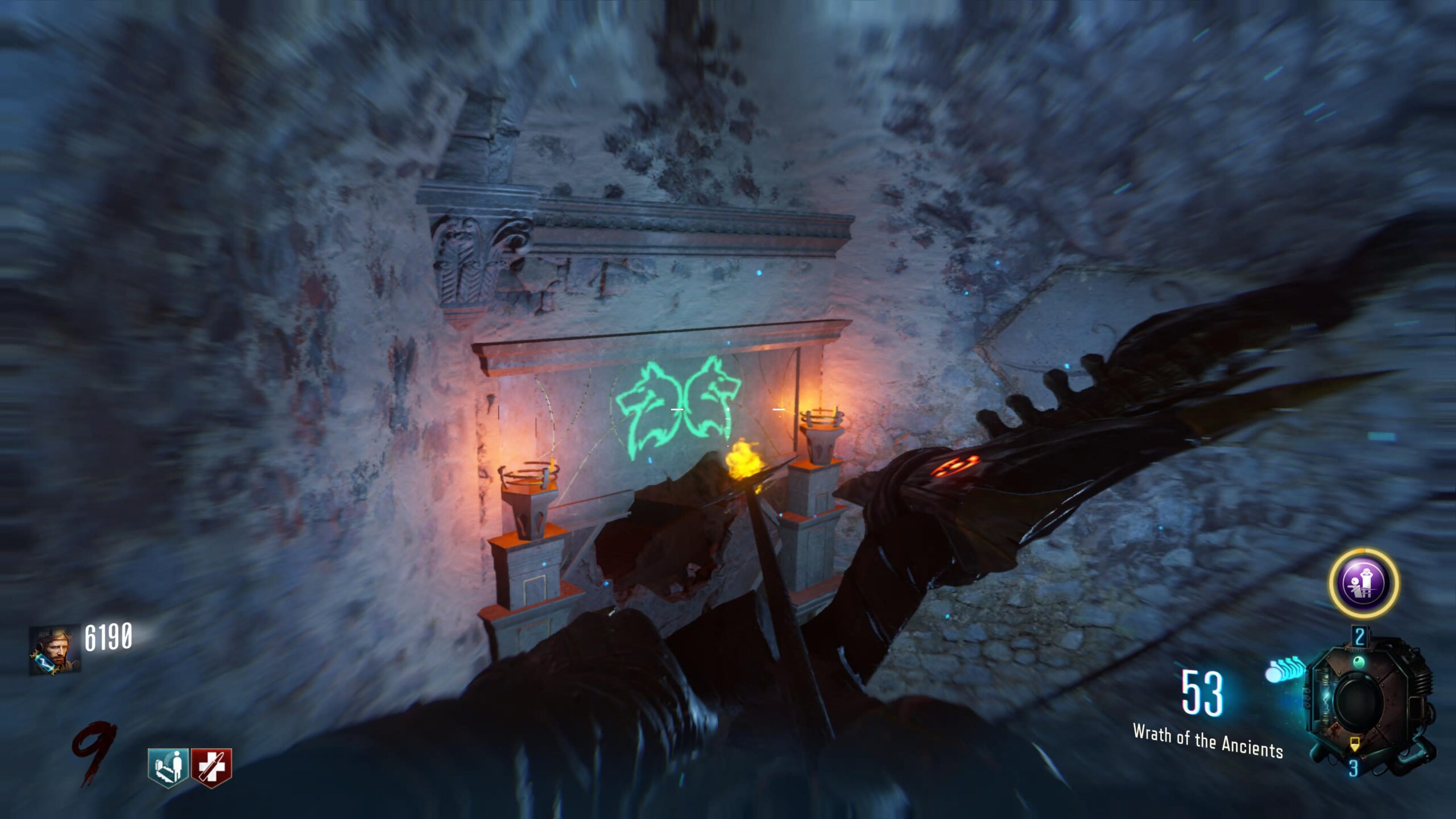 Wolf Bow Shoot Wall scaled