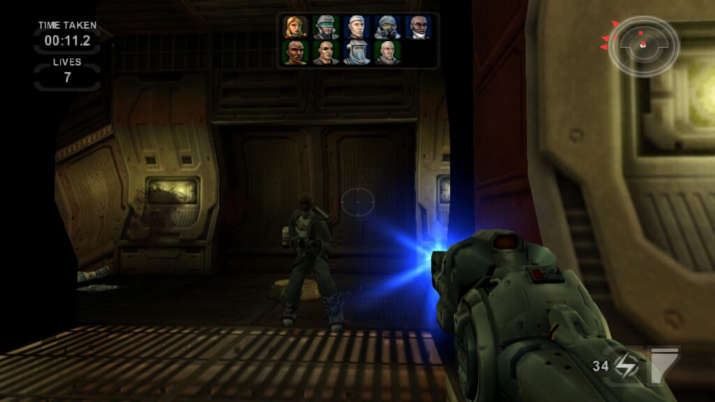 TimeSplitters: The (Not So) Future Perfect Trophy Hunt 11 TimeSplitters: Future Perfect: dispersion gun