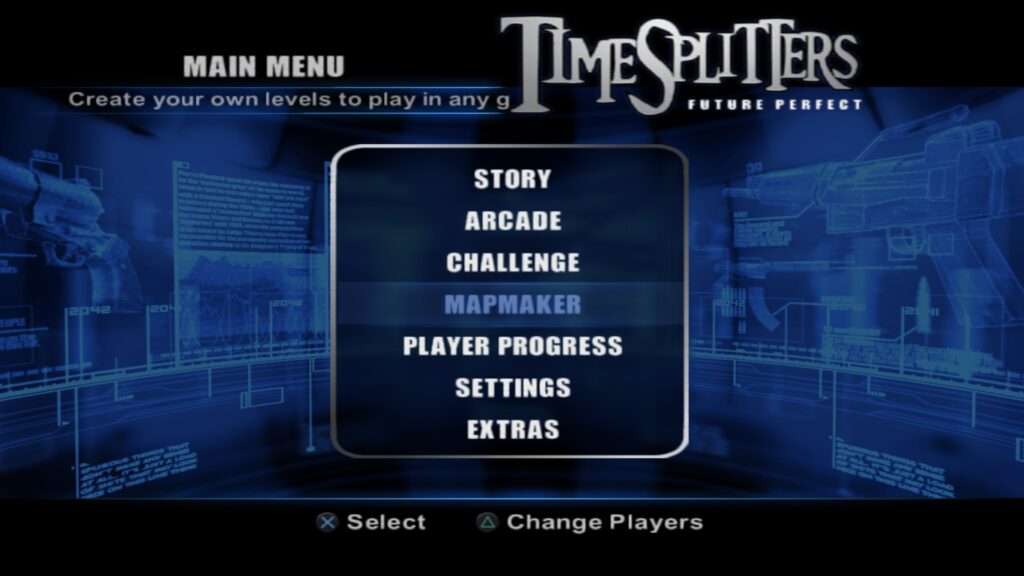 TimeSplitters: The (Not So) Future Perfect Trophy Hunt 8 TimeSplitters: Future Perfect: mapmaker