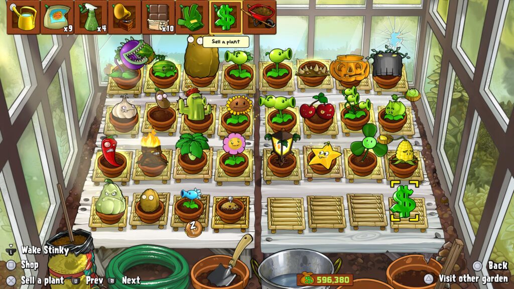 Plants vs. Zombies: Replanted: zen garden